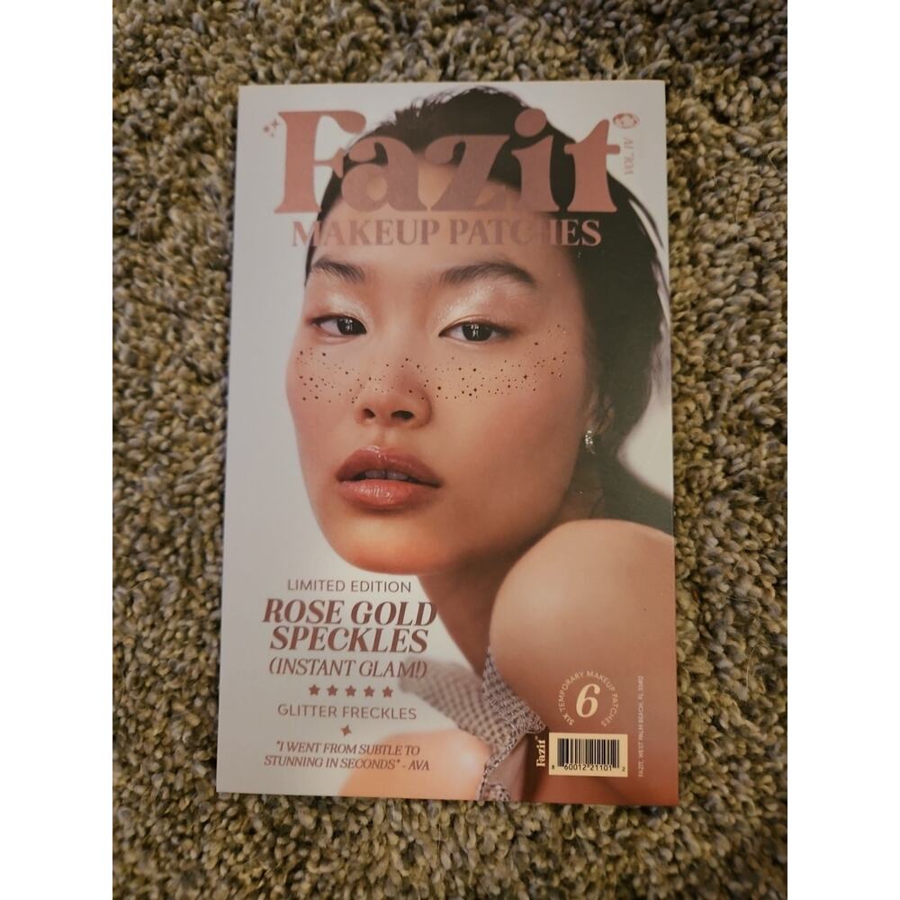 Fazit Make Up Patches Rose Gold Speckles Glitter Freckles NEW Glam Sparkle‎ NYE